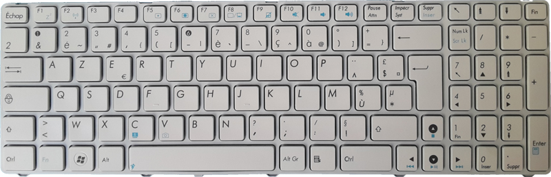 Clavier AZERTY Français Neuf Pour ASUS X52F - Clavier Complet, Remplacement, Générique