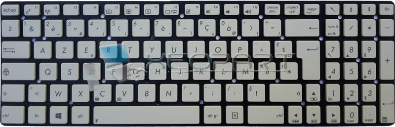 Clavier AZERTY Français Neuf Pour ASUS R700VJ-TY018H - Remplacement Complet