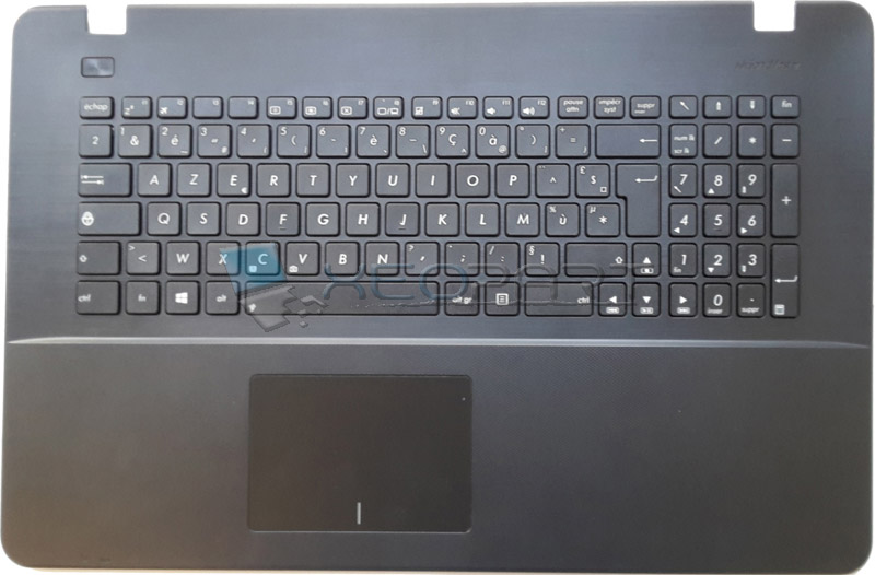 Topcase Clavier Français AZERTY Pour Asus R752S / R752SA – Noir + Touchpad, Neuf